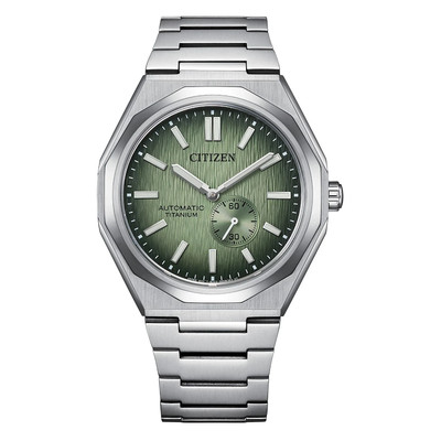 CITIZEN Zenshin 60 NK5020-58X Automatic Green Dial Super Titanium