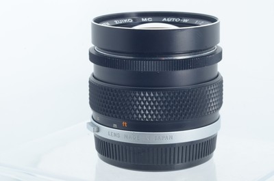 OPTICS MINT Olympus OM Zuiko MC Auto-W 35mm f2 MF LENS | eBay