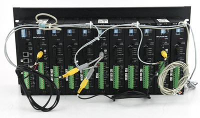 Bogen PCM2000-B Paging System W/ 11 Modules - 1 TIM - 3 CPU - 7 ZPM - Racked