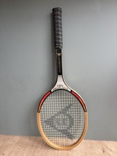 Dunlop Maxply McEnroe Mid Tennis Racket With Original Cover Vintage