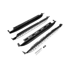 Passt für Mercedes-Benz ML/GLE SUV W166 Alu-Optik Trittbretter Umbausatz Seiten