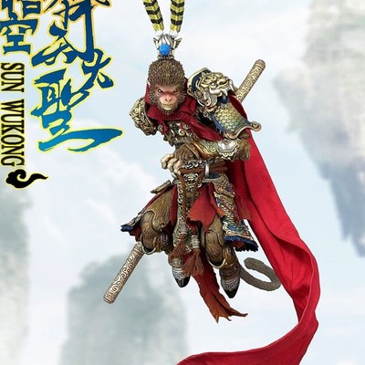 Fury toys The Monkey King Sun WuKong 6in Action Figure Doll Standard Edition