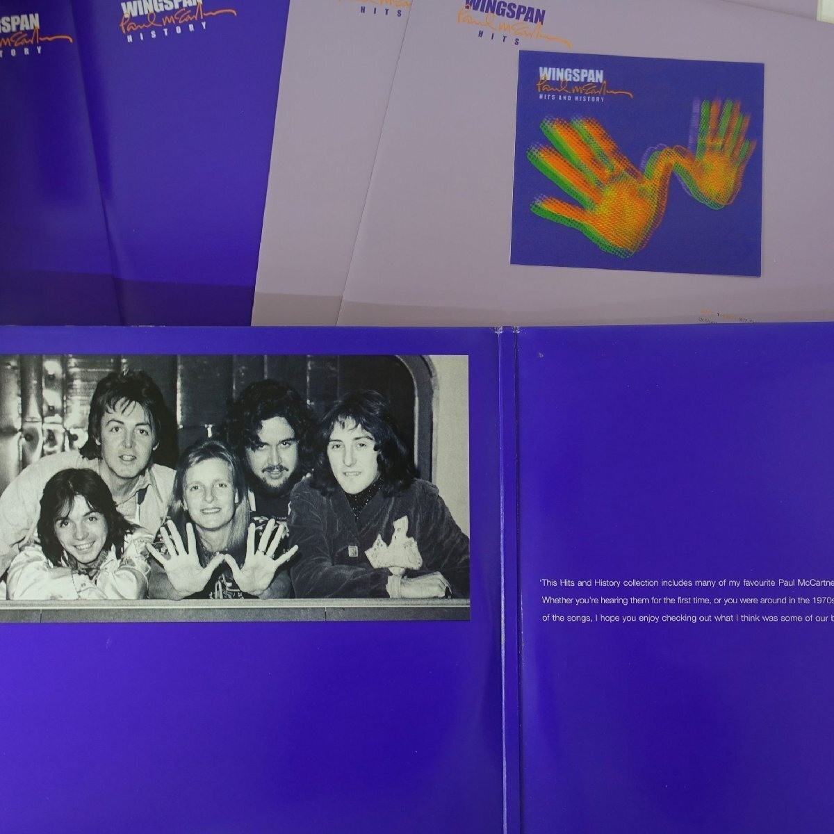 欧4discs LP Paul Mccartney Wingspan Hits &amp;amp; History 724353285012 PARLOPHONE 未開封 /01180 Paul McCartney - Wingspan: Hits and History - Amazon.com Music