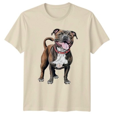 Bruno Hund Hunde Tiere Herren T-Shirt Damen Tee Grafik Unisex Oberteil...