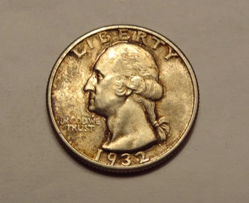 1932 WASHINGTON QUARTER,  AU CONDITION