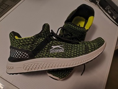 Slazenger~  Herren Sneakers Gr.- 44 Grün-Schwarz