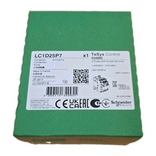 SCHNEIDER LC1D25P7 25A CONTACTOR BRAND NEW IN ORIGINAL BOX SEALED