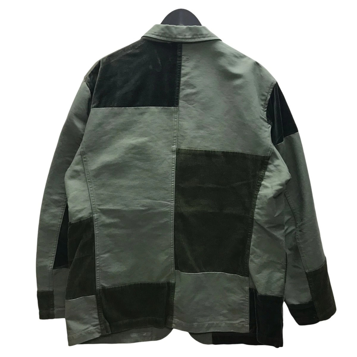 Engineered Garments SIZE L Patchwork Green Size: … - image 3