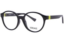 Versace VK3007U GB1 Eyeglasses Frame Youth Kids Black Full Rim Oval Shape 46mm