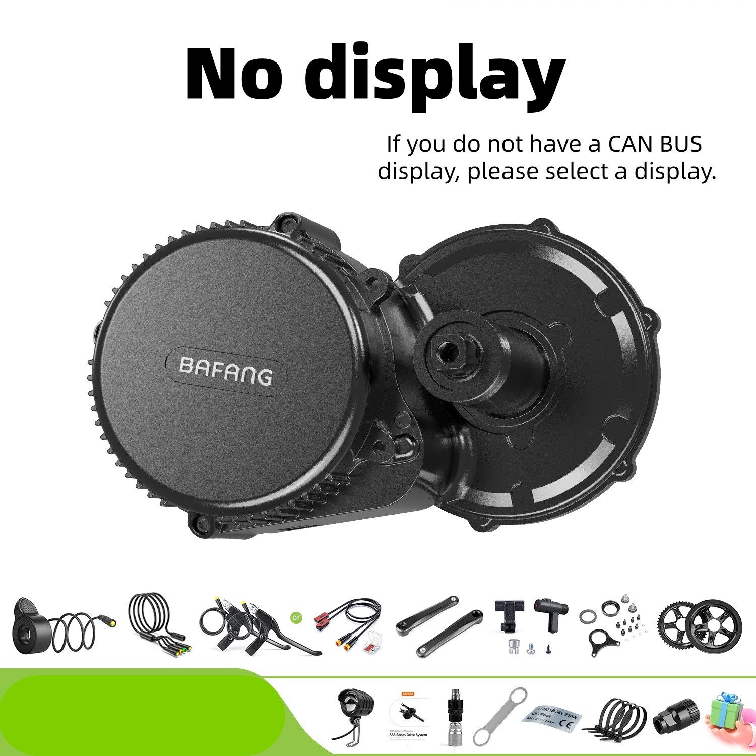 BAFANG 52V1000W 68-73MM BBS03 BBSHD Mid Drive Motor Ebike Co