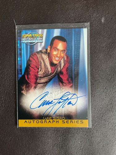 STAR TREK DEEP SPACE NINE MEMORIES FROM THE FUTURE A3 CIRROC LOFTON AUTOGRAMM