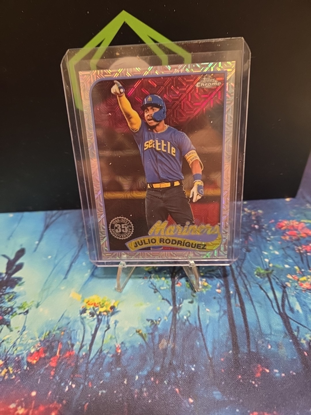 2024 Topps Series 1 - 1989 Topps Chrome Silver Pack Julio Rodriguez #T89C-44