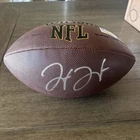 Justin Herbert NFL Wilson Football Signed Autographed Ball Original with COA