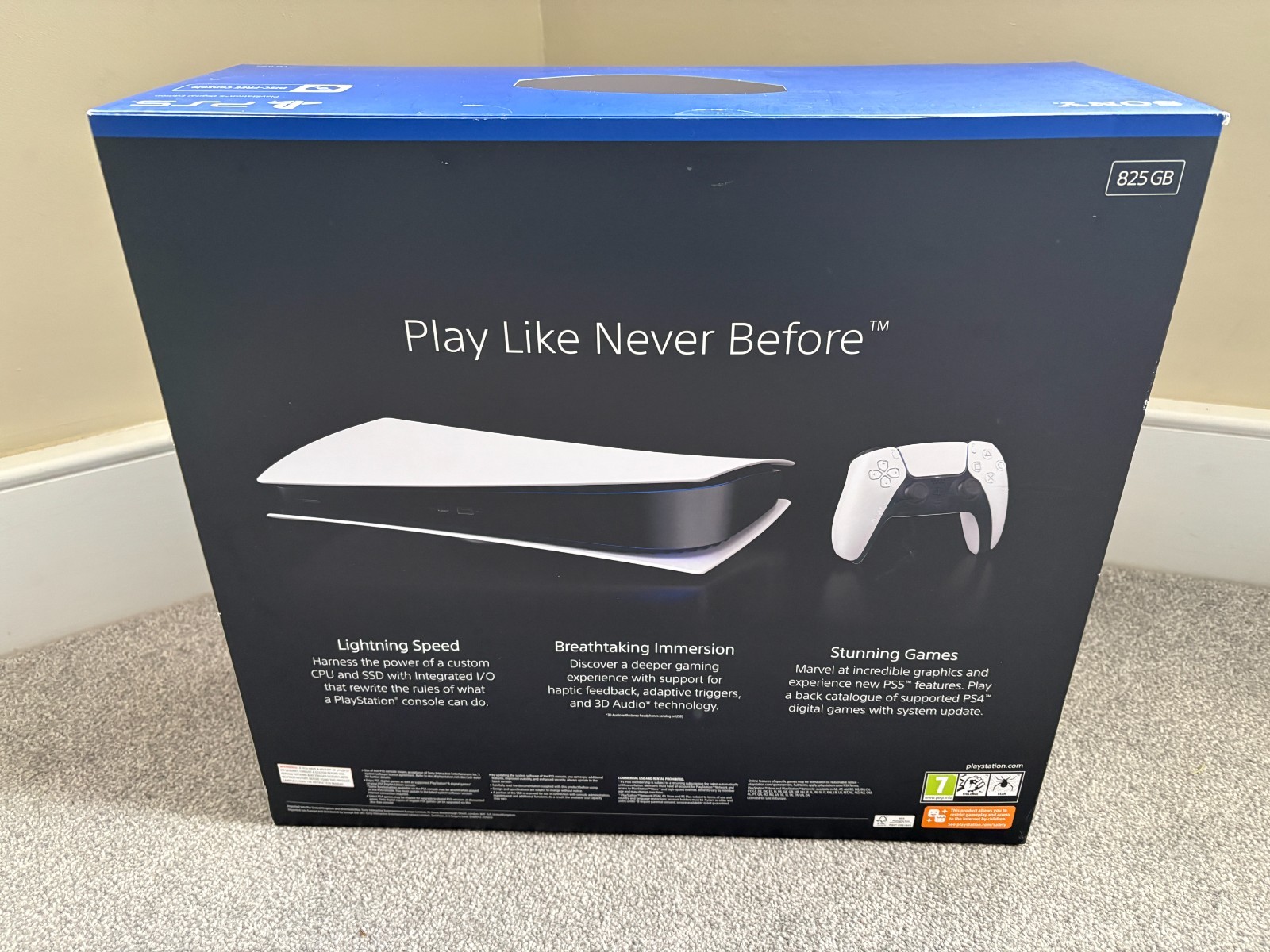 Console e controller PS5 PlayStation 5 Digital Edition SOLO SCATOLE VUOTE inserti foto 4
