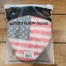 Exxact Sports Defender Batter's Baseball Elbow Guard Softball US Flag AL/XL