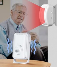 Newly Upgraded 2026 Bed Alarm for Elderly 1 Motion Sensor  1 Receiver