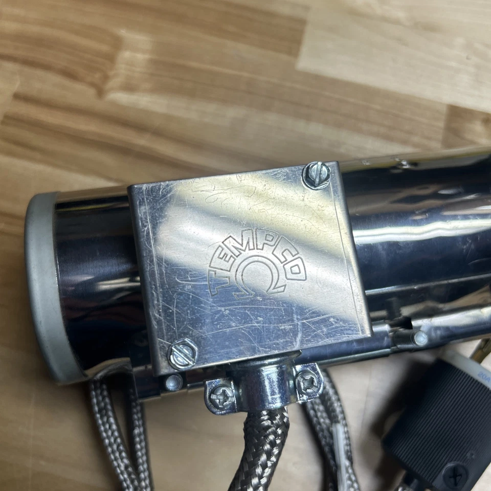 Tempco Heater Band P/N 10369627   1700 W 220v 8” Wide and the ID is 2-1-2” - Image 2 of 4