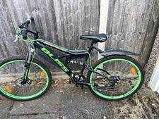 BLISS KS Cycling 26 in Full Suspension Mountain Bike Disc Brakes Grip Shifters