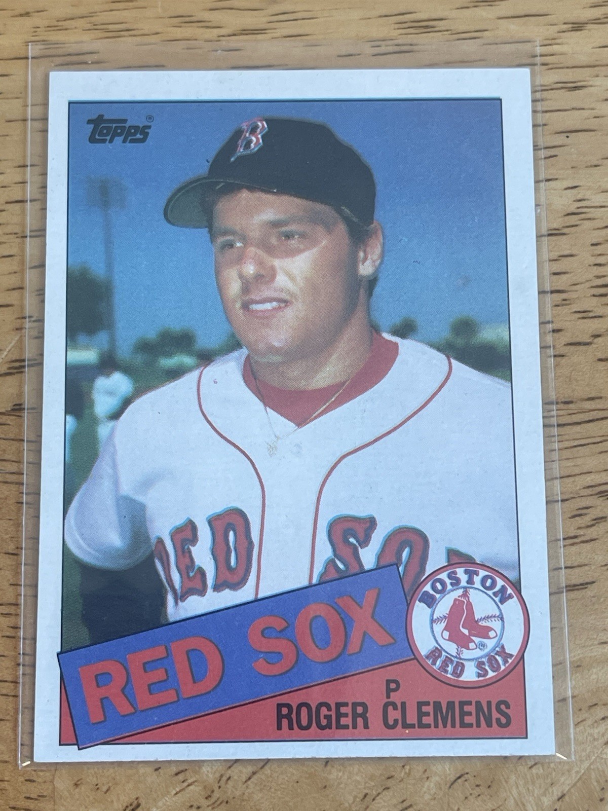1985 Topps #181 Roger Clemens Rookie Card (RC) Boston Red Sox ⚾️