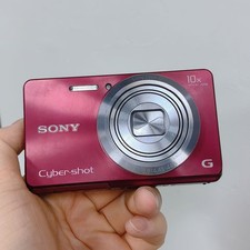 Sony Cyber-shot DSC-W690 16.1MP CCD Vintage Digital Camera English Red