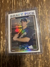 RYAN BRAUN 2005 Topps Chrome Draft Pick Update Rookie Refractor Card RC #UH198