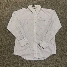 Vintage 70's LEE MR. Men's L Pearl Snap Western Style Shirt Made USA