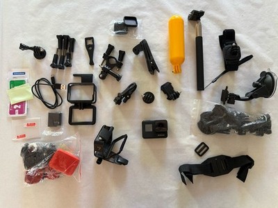 GoPro Hero7 Black 12 MP Waterproof 4k Camcorder Accessories Bundle