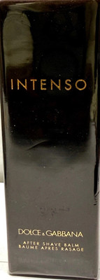 $145,  NEW/SEALED/AUTHENTIC, DOLCE &GABBANA INTENSO After Shave Balm 3.3 FL.OZ.