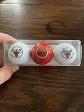 Chicago Bulls Championship Spalding Vintage B/N 3 Pack Golf Balls
