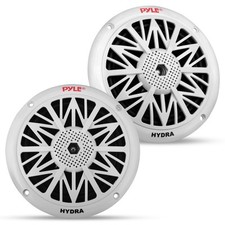 5.25 Inch Dual Marine Speakers - 2 Way Waterproof and Weather Resistant Outdoor