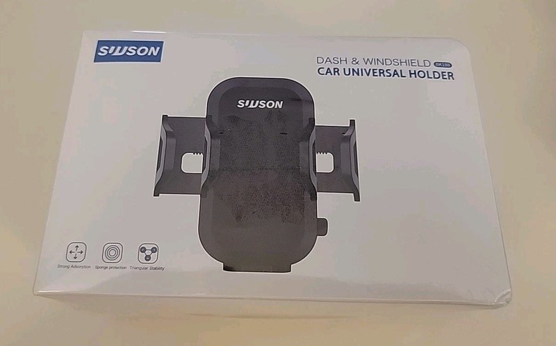 SUUSON Car Phone Holder Mount [Bumpy Roads Friendly] Dash Windshield Vent BK188