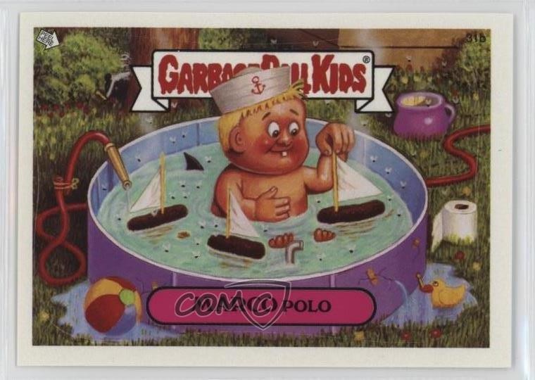 2004 Topps Garbage Pail Kids #31b Marco Polo front