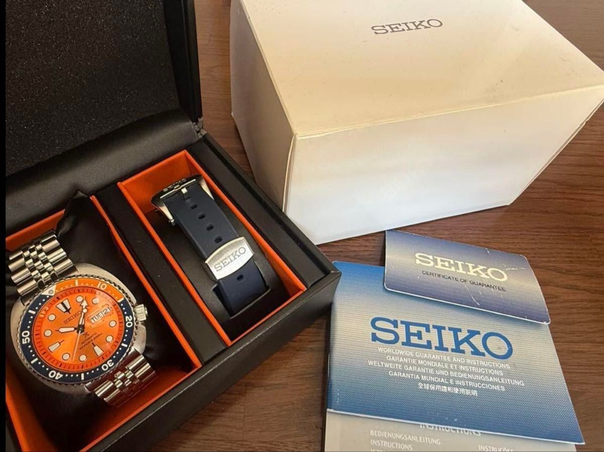 Seiko Prospex Orange Men's Watch - SRPC95K1 for sale online | eBay