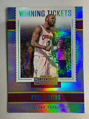 2017-18 Panini Contenders Winning Tickets Championship Edition Kyrie Irving 1/1