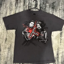 WWE Roman Reigns AJ Styles T-shirt Medium Wrestling Extreme Rules Event 2016