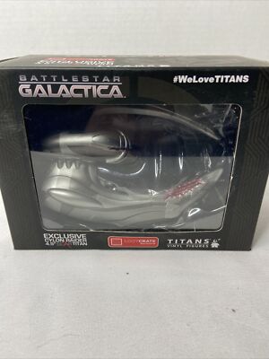 Battlestar Galactica Cyclon Raider 4.5'' Scar Titan Loot Crate Exclusive Vinyl