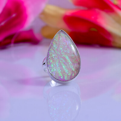 Purple Australian Triplet Opal Gemstone Handmade 925 Sterling Silver Jewelry Beautiful Pendant Buy cheaply on