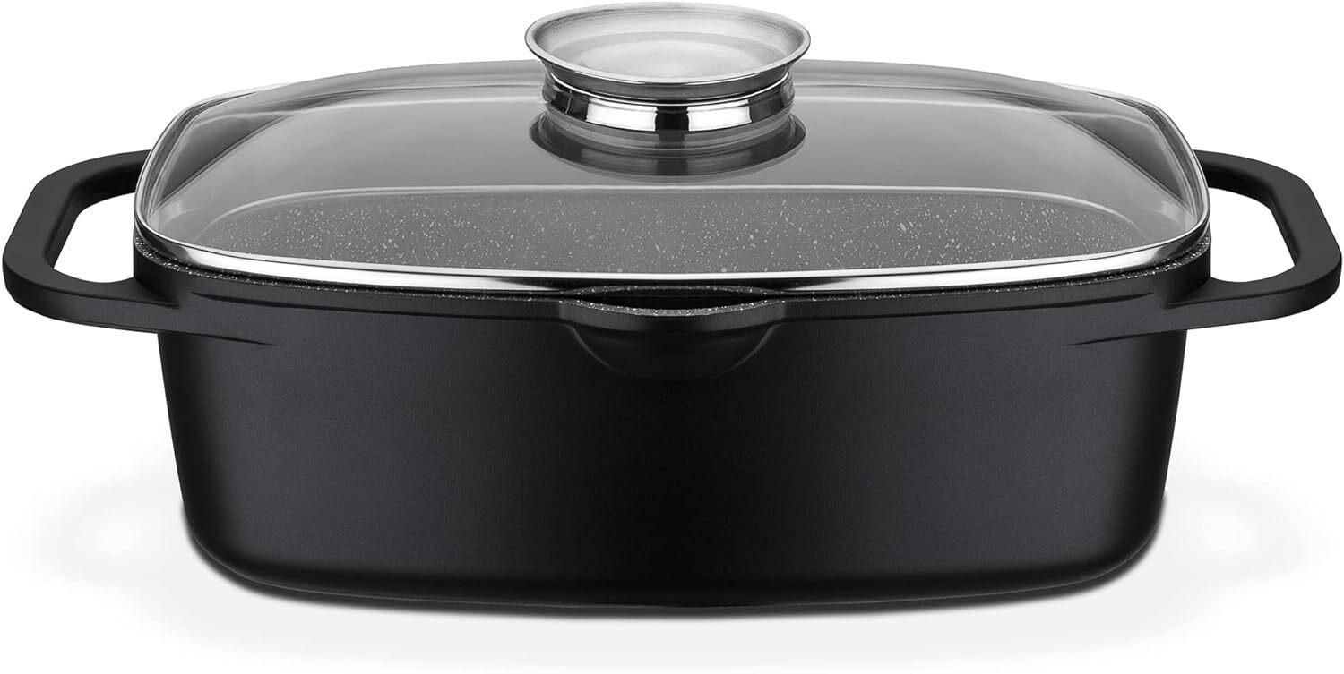 GSW Casseruola universale Gourmet Granito – arrosto di alta qualità con...