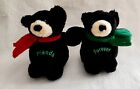 Gund Polar Pals Plush Black Bears Friends Forever Stuffed Animal Christmas