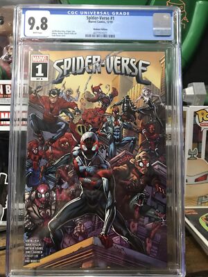 Spider-Verse 1 cgc 9.8 Wal Mart variant First Print Spider-Zero