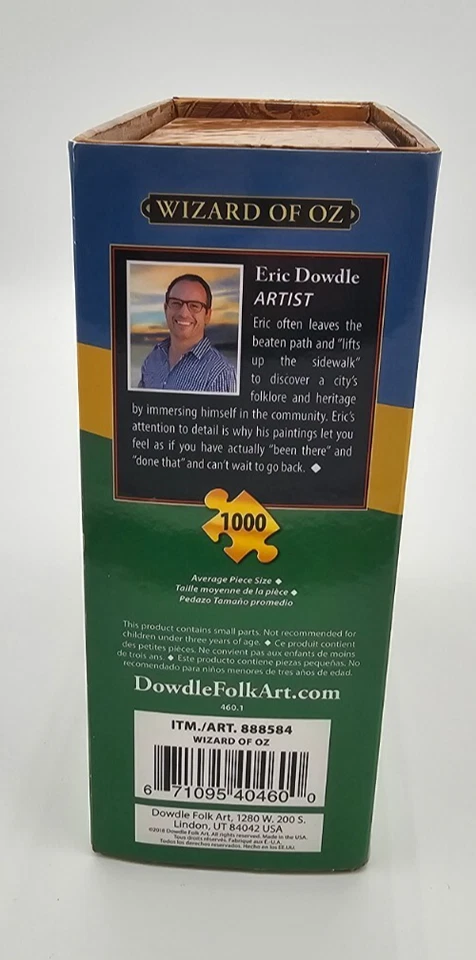 DOWDLE WIZARD OF OZ 1000 PIECE JIGSAW PUZZLE W/ POSTER - NEW - Image 4 of 4