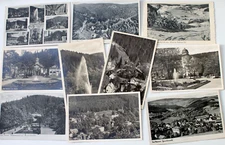 29792 10 Old Postcards Bad Reinerz Kohlauer Valley Source Smelting Silesia