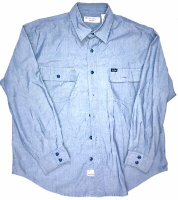 Levi Strauss Levi's Signature Denim Blue Pro Work Shirt Large
