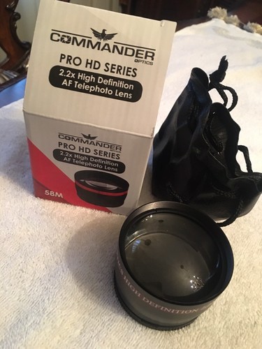 COMMANDER PRO HD SERIES..AF Teleobjektiv 58m..2,2x - Bild 1 von 8
