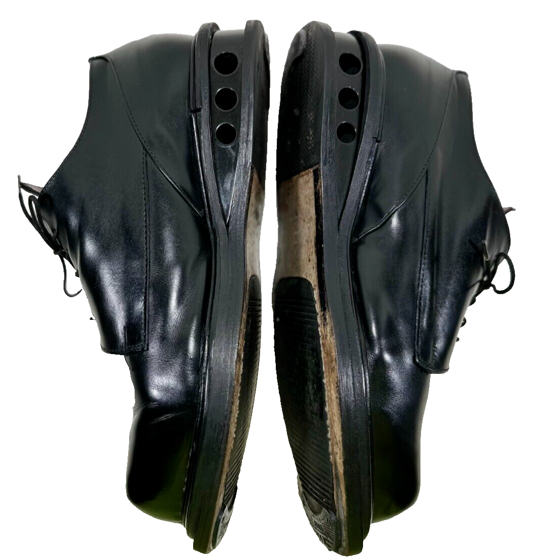 VINTAGE 90'S DIRK BIKKEMBERGS BLACK LEATHER EASY RIDER DERBY BOOTS