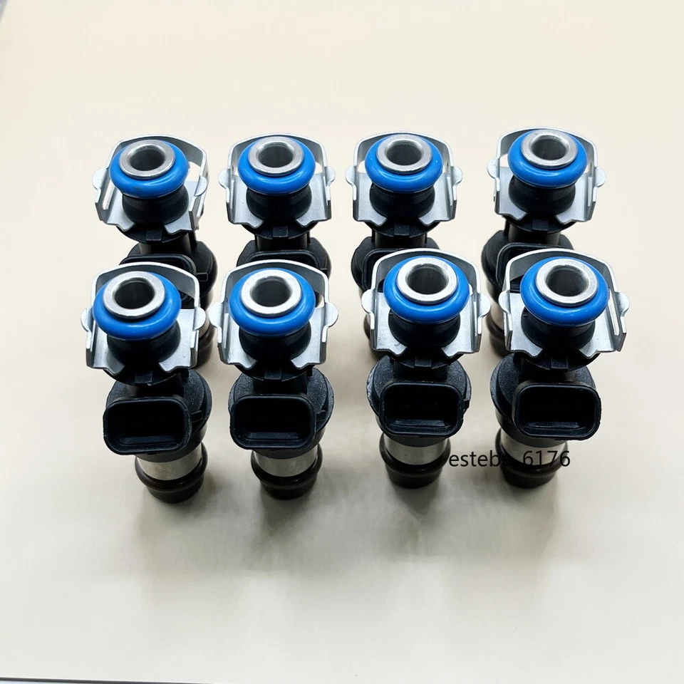 New Set of 8PCS OEM 25317628 Fuel Injector for Buick Cadillac Chevrolet Sierra - Image 3 of 4