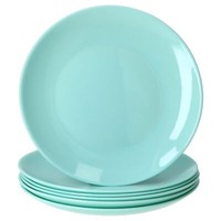 Mambocat 6X Mint Kuchenteller Ø 19 Cm Glas Flache Teller Dessert Salat