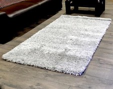 Image of Shaggy Rugs Rectangular 160 x 230 Fluffy Thick Rug Living Room Bedroom Carpet