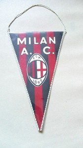Pennant Ufficiale AC Milan - 25x35cm, Rosso, Per Tifosi - Foto 9