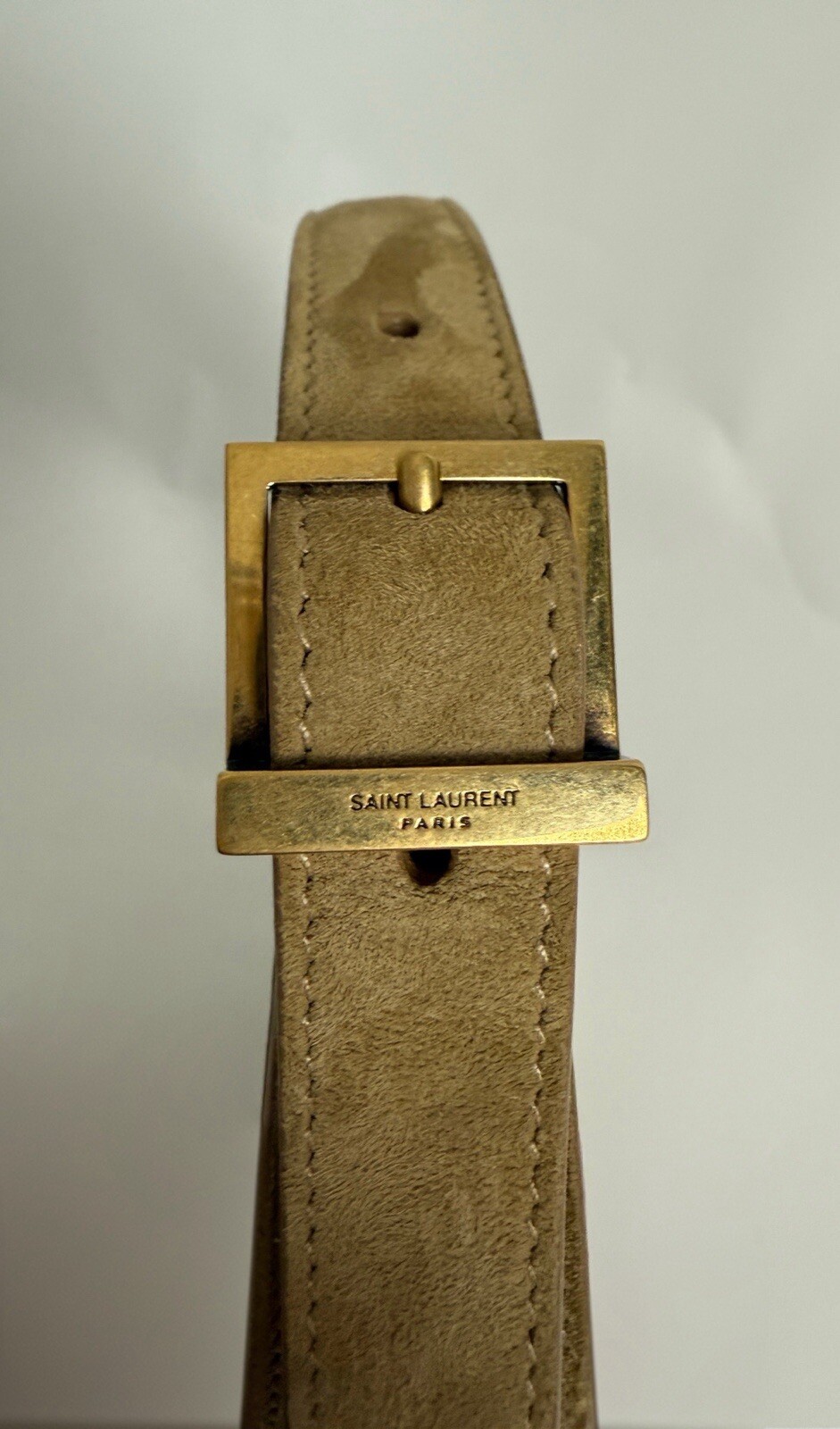 Borsa hobo Saint Laurent scamosciata Le 5 A 7